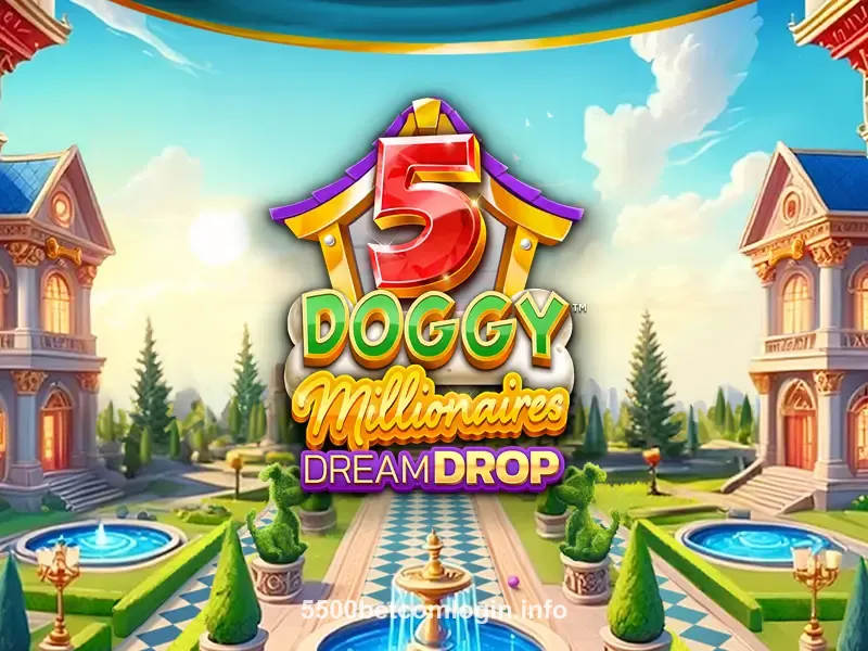 Imagem do jogo 5 Doggy Millionaires Dream Drop no 5500bet