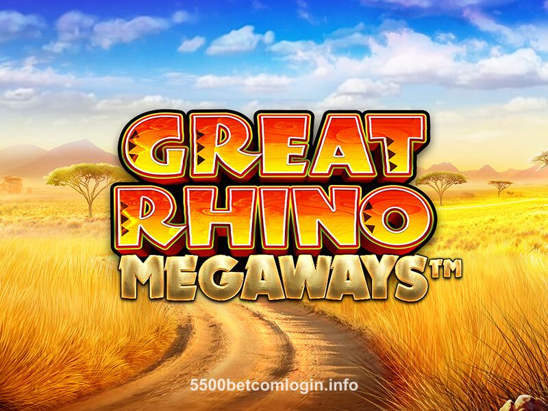 Imagem do jogo Great Rhino Megaways no 5500bet